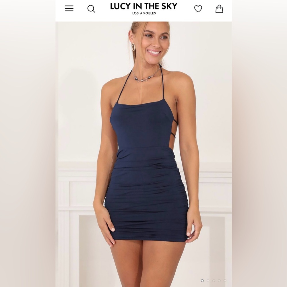 Lucy in the Sky navy dress
